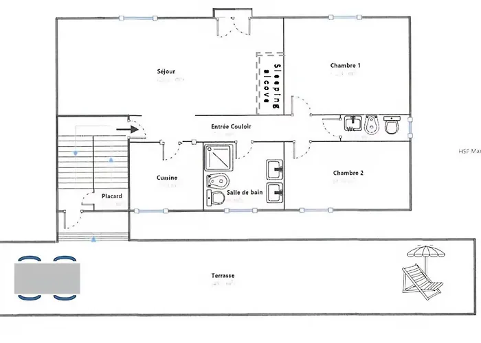 Apartmán With Sea View & Spacious Terrace