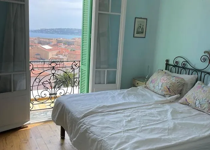 Lägenhet With Sea View & Spacious Terrace Menton